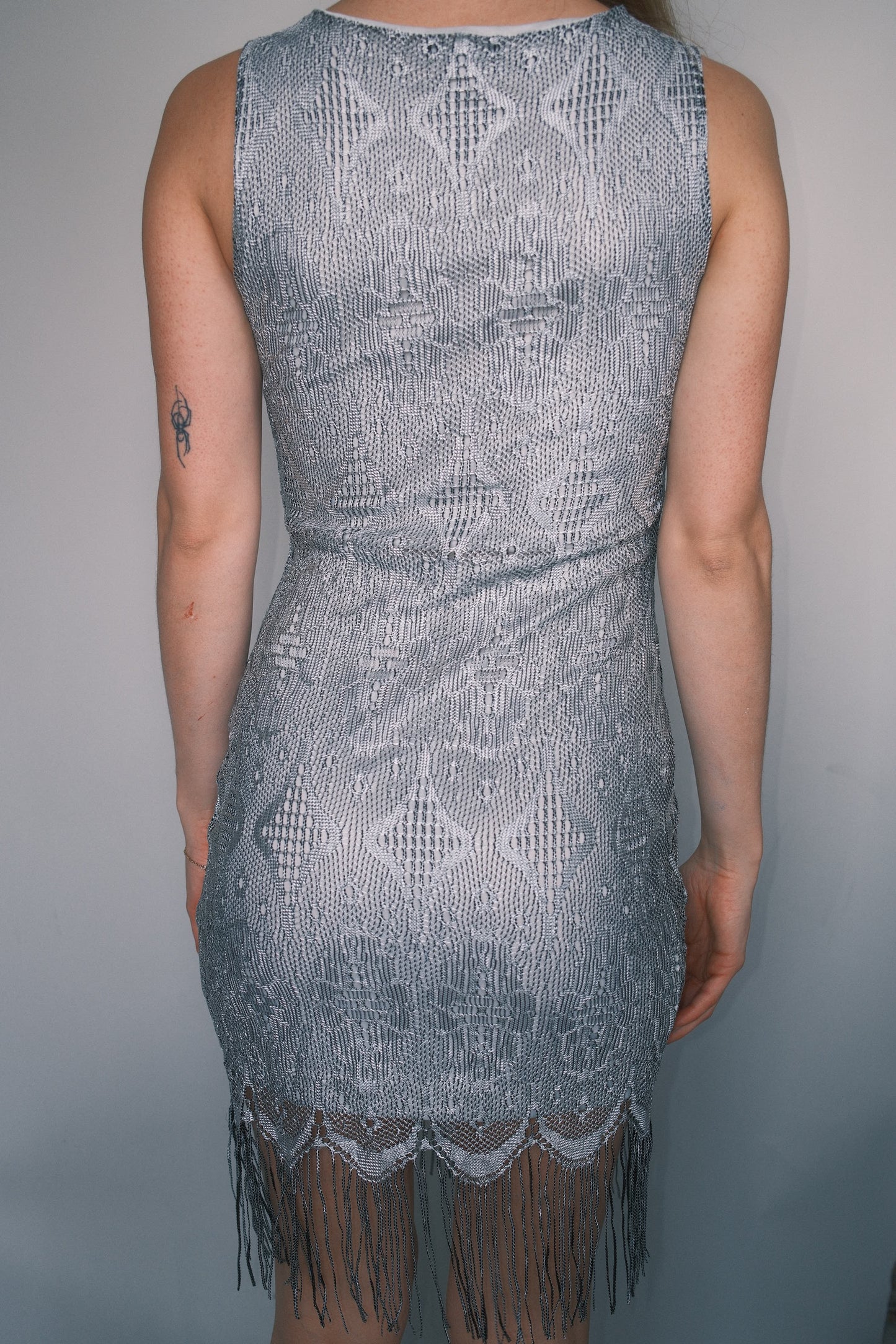 Silver dress