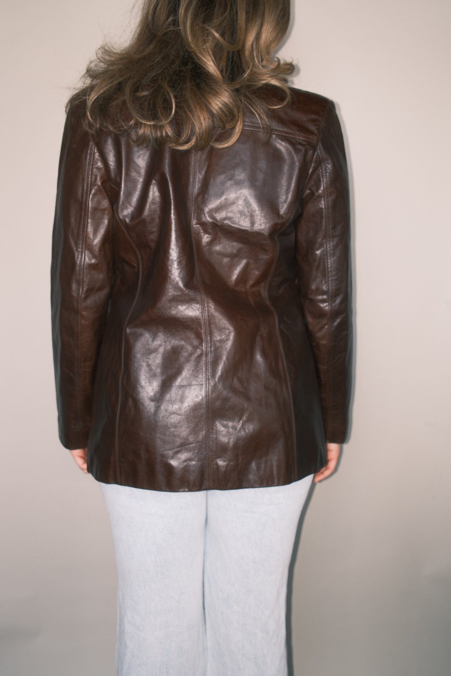 Leather jacket