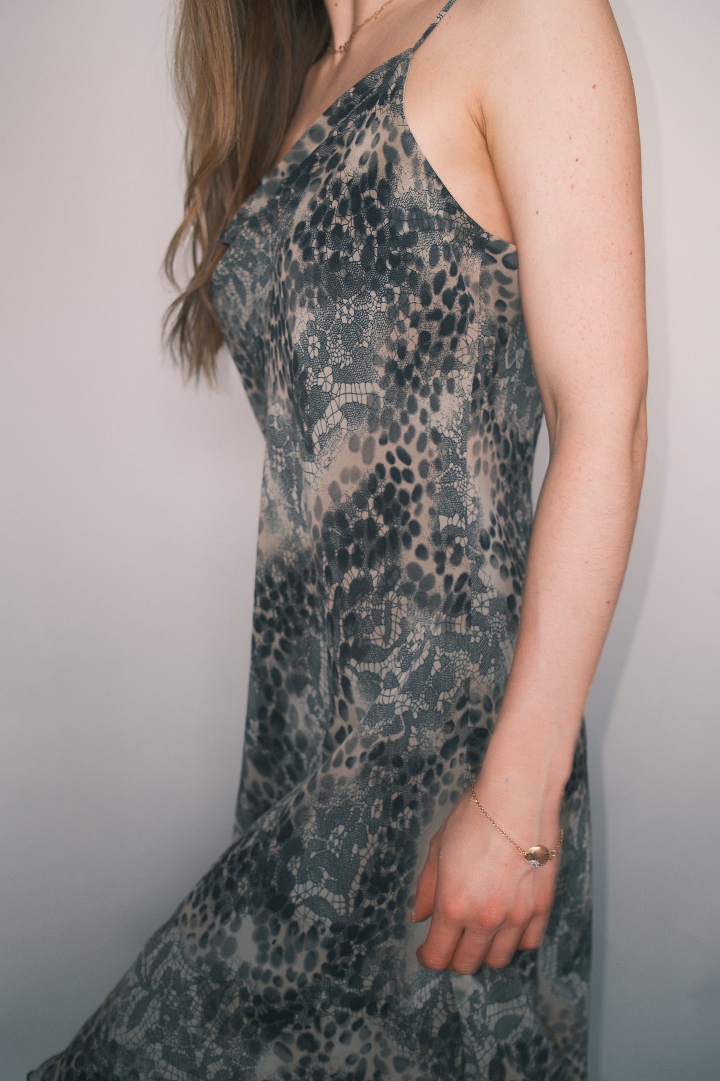 Cheetah lace dress